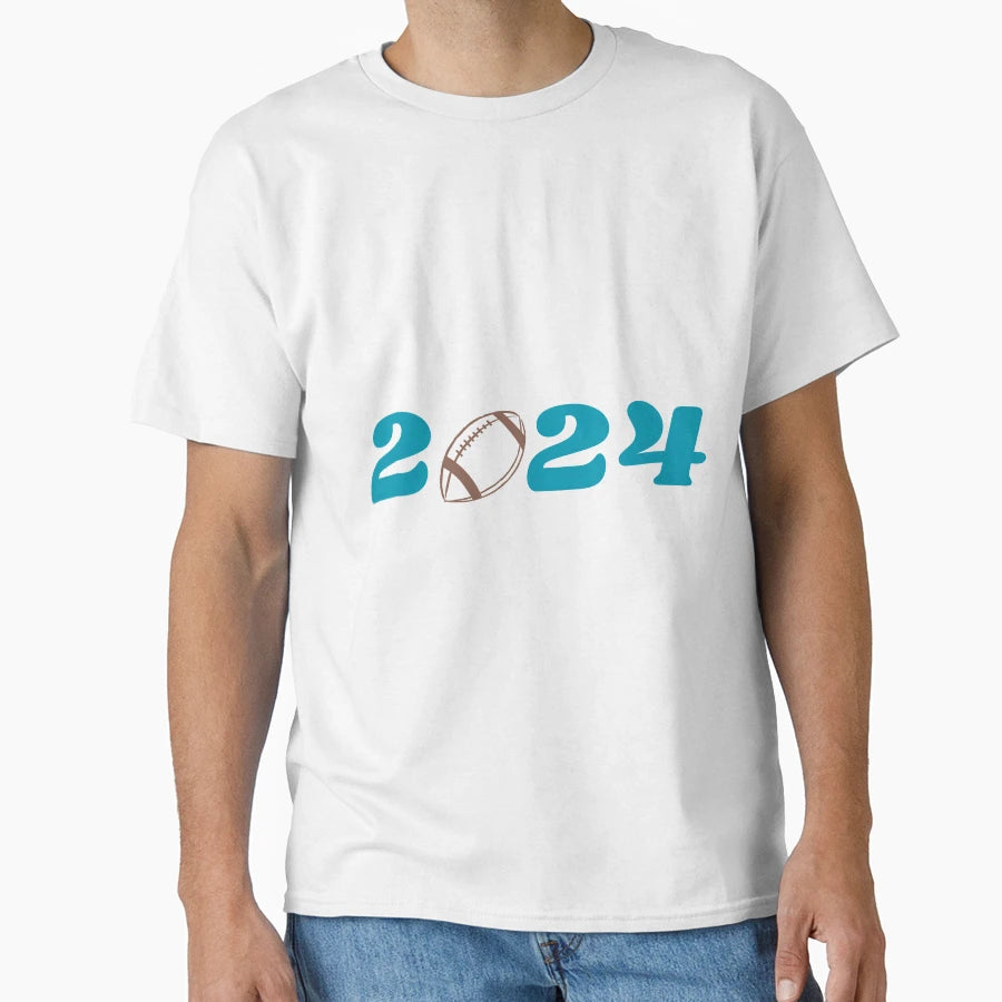 2024 Football T-Shirt - Novelty Apparel for Adults - T-Shirt, Sweatshirt, Hoodie