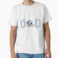 Best Dad Ever Football Love T-Shirt - Casual Everyday Wear Men Women - T-Shirt, Sweatshirt, Hoodie