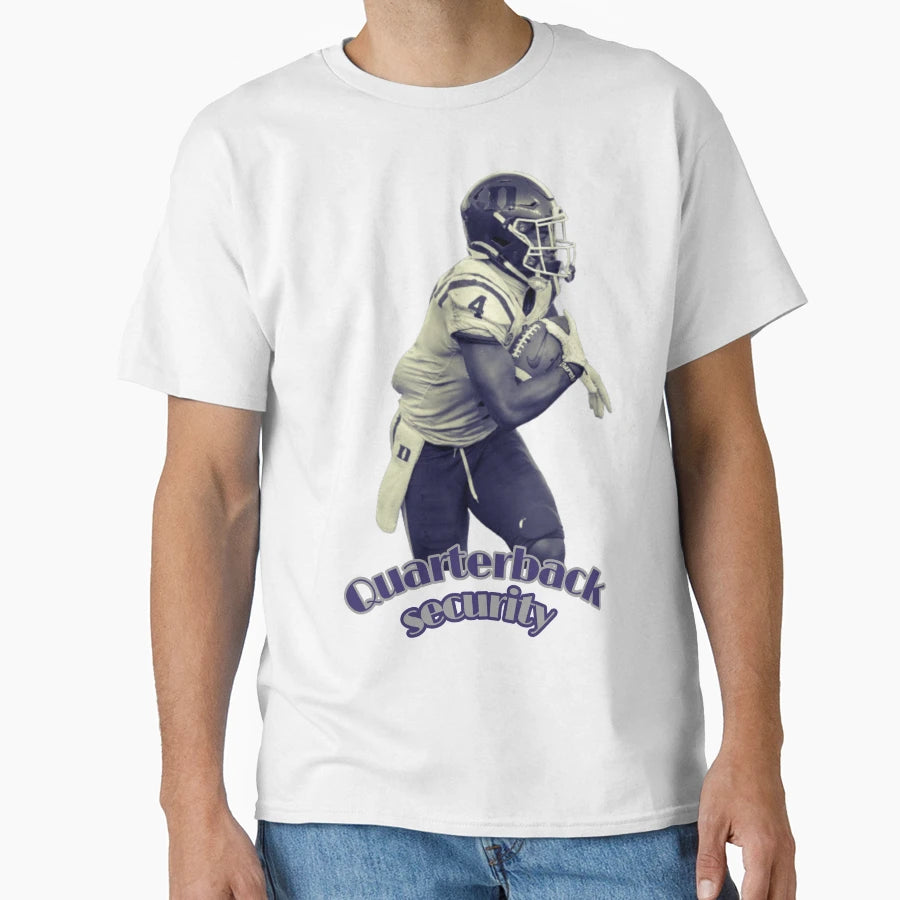 Quarterback Security Football T-Shirt - Streetwear Style Unisex - T-Shirt, Sweatshirt, Hoodie