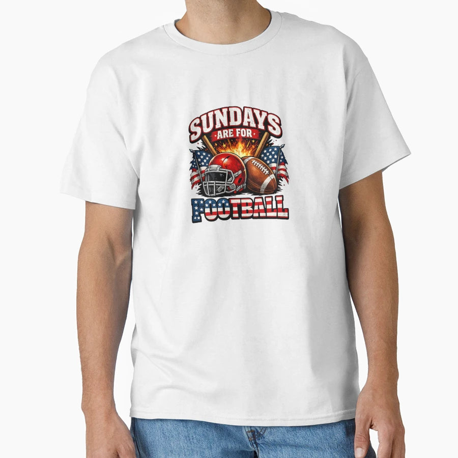 True American Football Fans T-Shirt - Novelty Apparel for Adults - T-Shirt, Sweatshirt, Hoodie