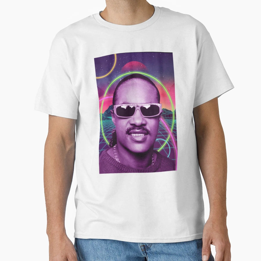 Stevie Wonder Stevie Wonder T-Shirt - Unique Graphic Men Women - T-Shirt, Sweatshirt, Hoodie