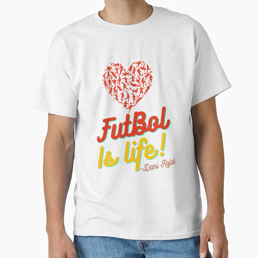 Great Rewards Football Is Life Futbol T-Shirt - Fun Novelty Design Unisex - T-Shirt, Sweatshirt, Hoodie