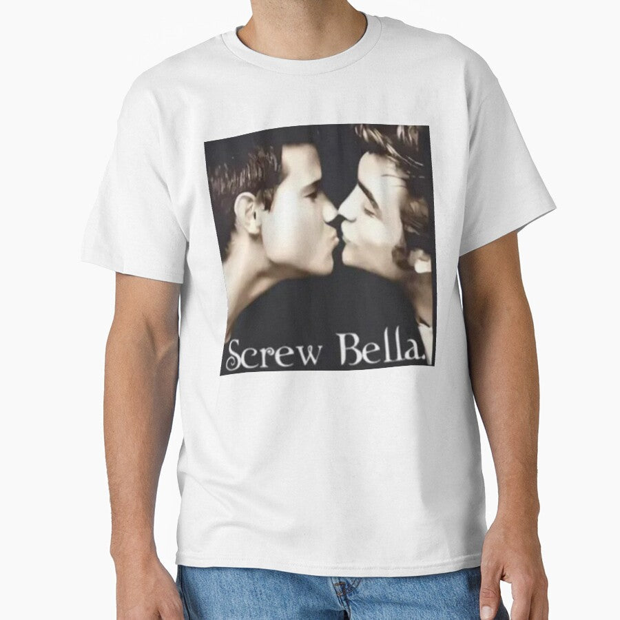 Screw Bella meme Jacob and Edward by Madison Creates - Adult & Kids T-Shirts, Sweatshirts & Hoodies apparel design preview 1