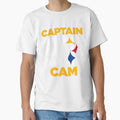 Captain Cam T-Shirt - Streetwear Style Unisex - T-Shirt, Sweatshirt, Hoodie