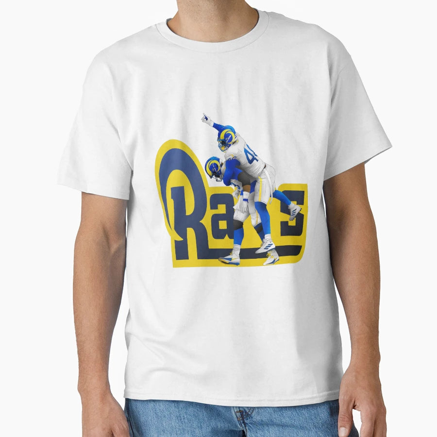 Football Los Angeles Rams T-Shirt - Minimalist Print for Adults - T-Shirt, Sweatshirt, Hoodie