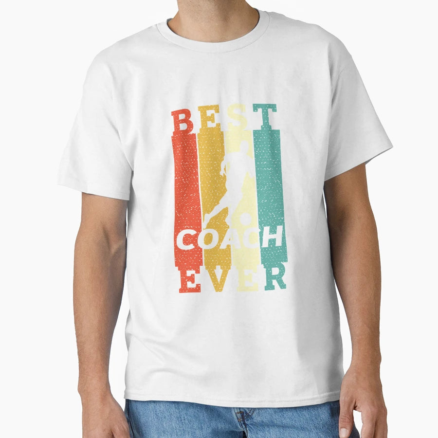 Mens Womens Best Soccer Coach Ever Funny T-Shirt - Trendy Graphic Men Women - T-Shirt, Sweatshirt, Hoodie