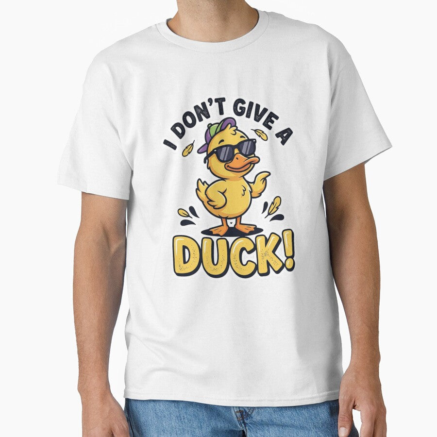 I Don't Give A Duck by SnowballBunny - Adult & Kids T-Shirts, Sweatshirts & Hoodies apparel design preview 1