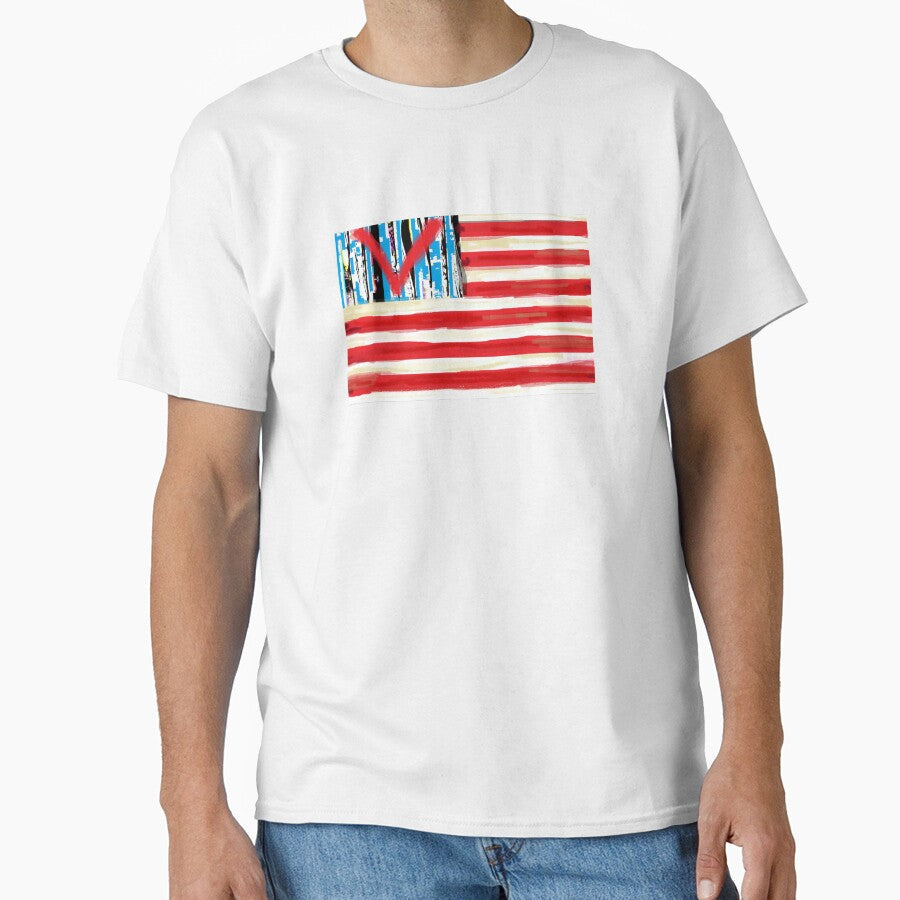 U.S.V. flag by gum-boots - Adult & Kids T-Shirts, Sweatshirts & Hoodies apparel design preview 1