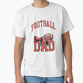 Football Cheer Dad Cheerleader T-Shirt - Unique Graphic Unisex - T-Shirt, Sweatshirt, Hoodie
