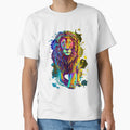 Cool Colorful Wild Lion Stylish Graphic Design by - Adult & Kids T-Shirts, Sweatshirts & Hoodies apparel design preview 1