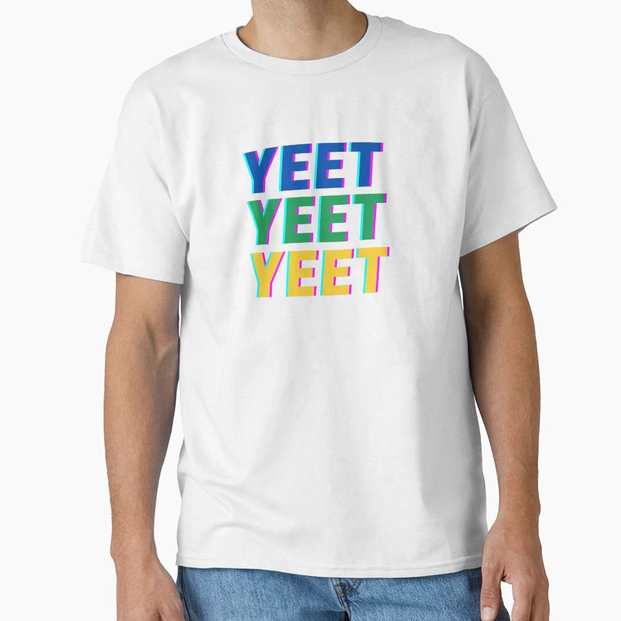 Yeet T-Shirt - Minimalist Print for Adults - T-Shirt, Sweatshirt, Hoodie