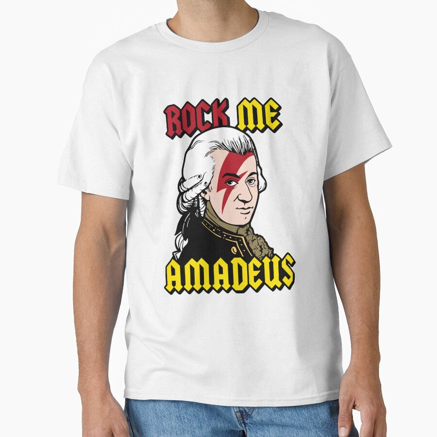 Rock me Amadeus by MangaCortaTees - Adult & Kids T-Shirts, Sweatshirts & Hoodies apparel design preview 1