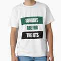 Sundays Are Jets T-Shirt - Minimalist Print Men Women - T-Shirt, Sweatshirt, Hoodie