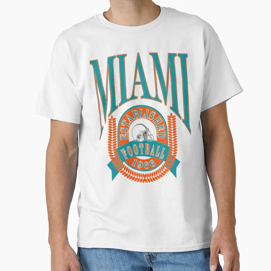 Football Miami Dolphins T-Shirt - Trendy Graphic Men Women - T-Shirt, Sweatshirt, Hoodie