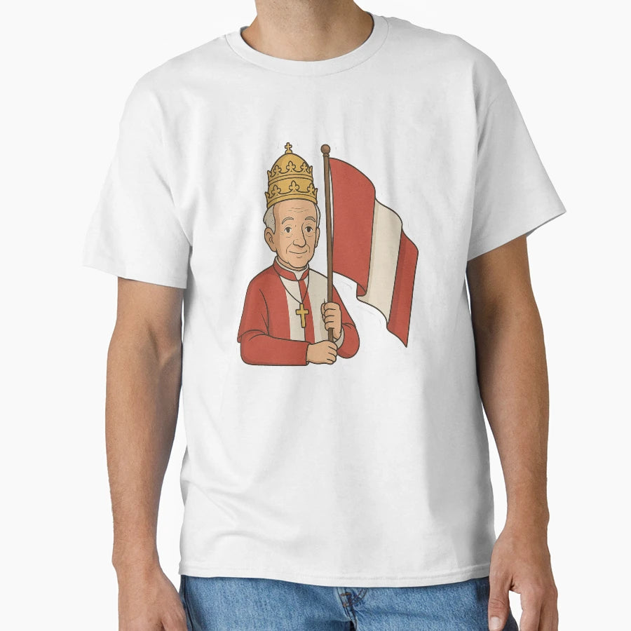 Robert Francis Prevost American Pope T-Shirt - Trendy Graphic for Adults - T-Shirt, Sweatshirt, Hoodie