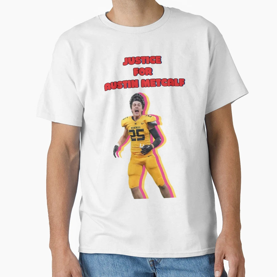 Justice Austin Metcalf Honor Truth T-Shirt - Novelty Apparel for Adults - T-Shirt, Sweatshirt, Hoodie