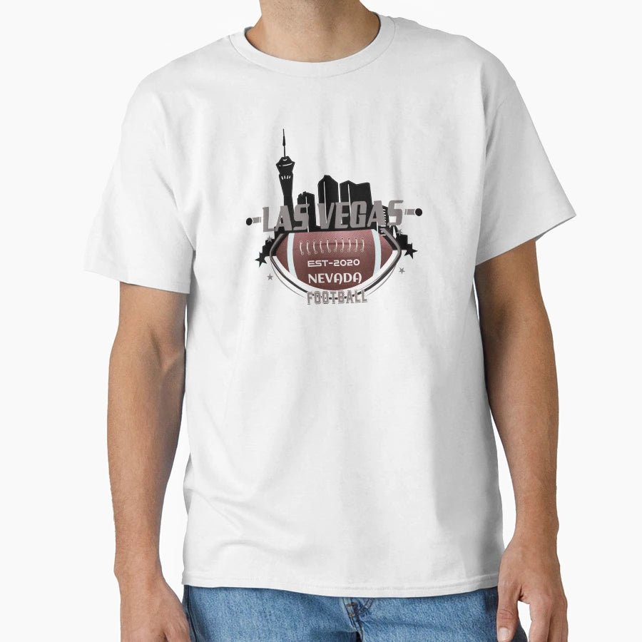 Las Vegas Football T-Shirt - Aesthetic Graphic for Adults - T-Shirt, Sweatshirt, Hoodie