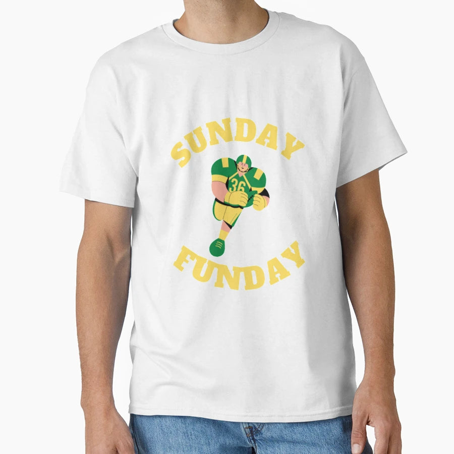 Sunday Funday T-Shirt - Aesthetic Graphic Unisex - T-Shirt, Sweatshirt, Hoodie