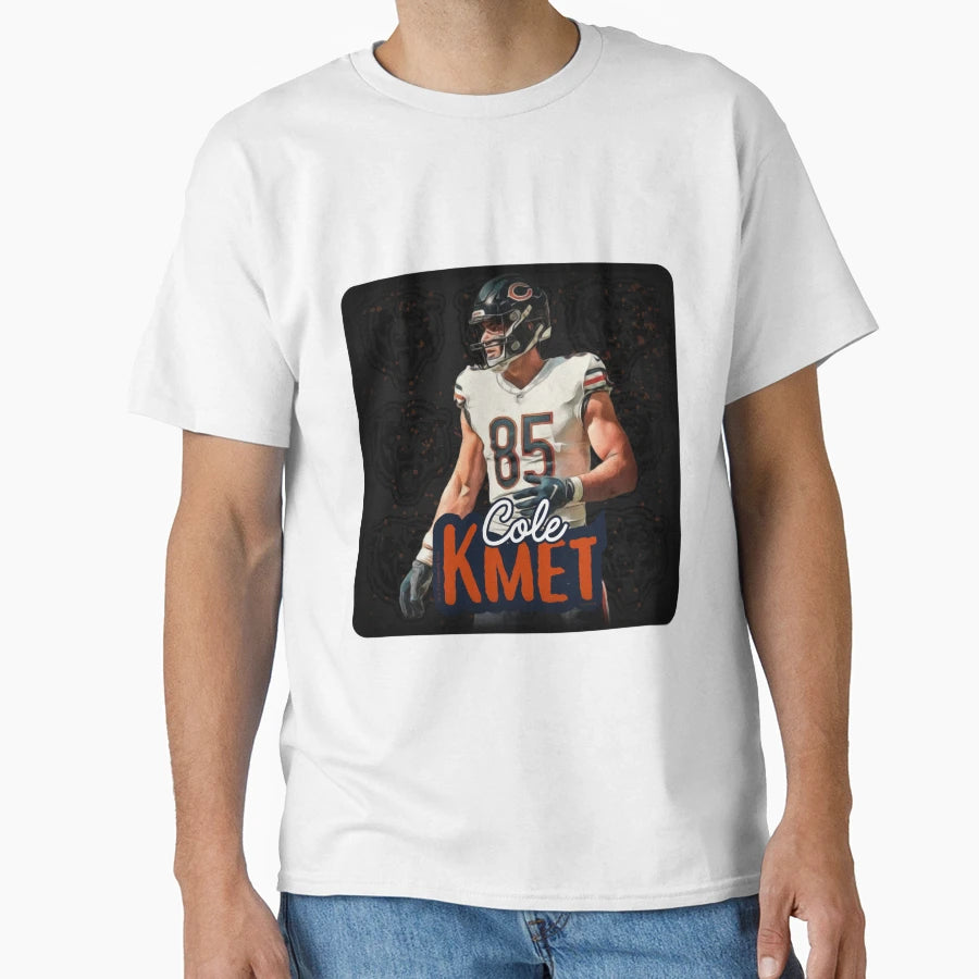 Cole Kmet T-Shirt - Casual Everyday Wear Men Women - T-Shirt, Sweatshirt, Hoodie