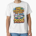 San Francisco Bay Area Golden Gate T-Shirt - Trendy Graphic for Adults - T-Shirt, Sweatshirt, Hoodie