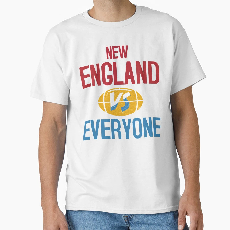 New England Vs Everyone T-Shirt - Minimalist Print Unisex - T-Shirt, Sweatshirt, Hoodie