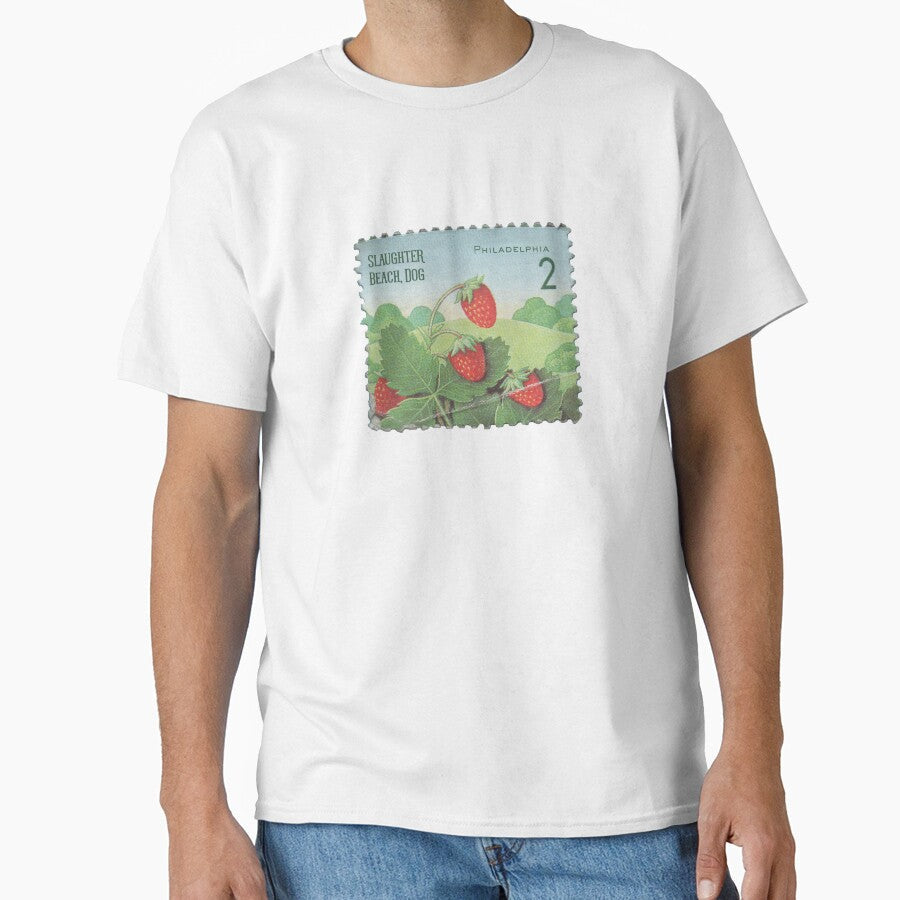 Slaughter Beach, Dog Strawberries by Schmitzmk - Adult & Kids T-Shirts, Sweatshirts & Hoodies apparel design preview 1