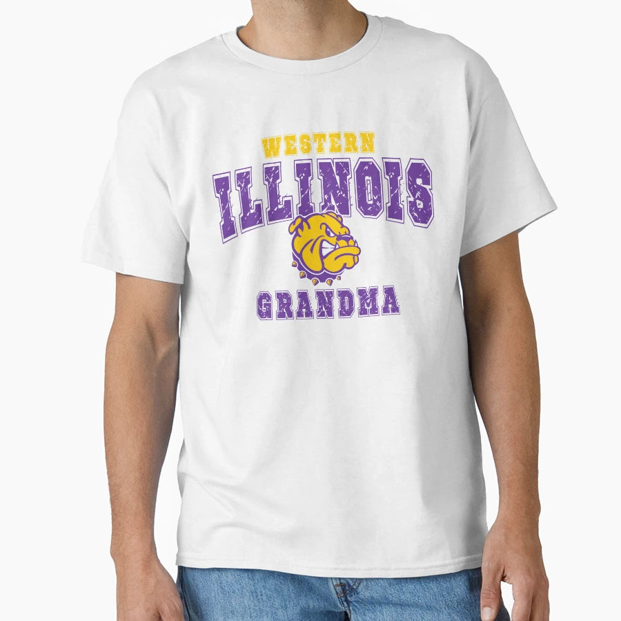 Western Illinois Grandma T-Shirt - Streetwear Style Unisex - T-Shirt, Sweatshirt, Hoodie