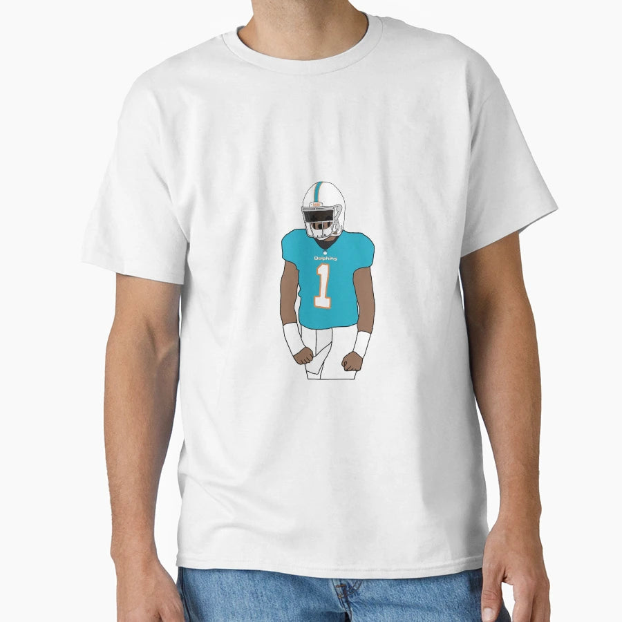 TT Miami Dolphins T-Shirt - Custom Art Print Men Women - T-Shirt, Sweatshirt, Hoodie