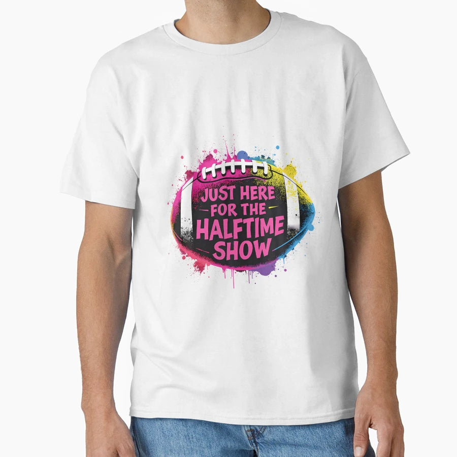 American Football Just Here T-Shirt - Fun Novelty Design Men Women - T-Shirt, Sweatshirt, Hoodie