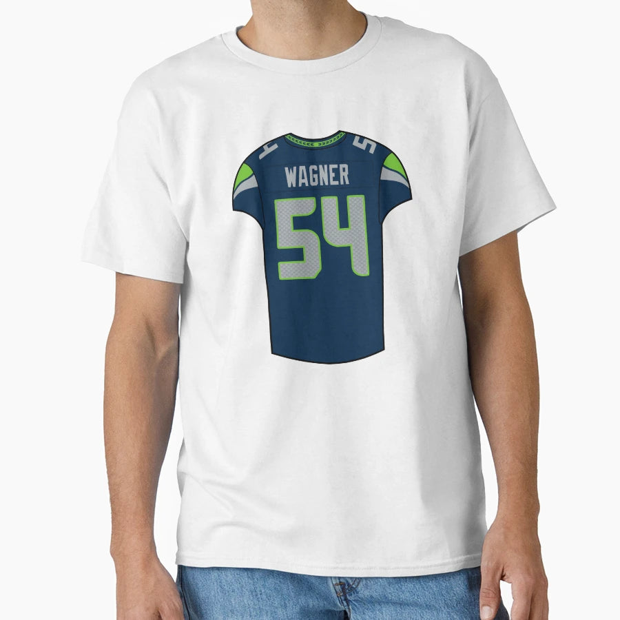Bobby Wagner Home Jersey T-Shirt - Aesthetic Graphic Unisex - T-Shirt, Sweatshirt, Hoodie
