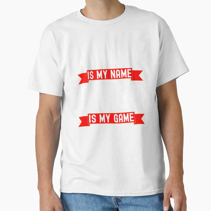 Grandpa Is My Name Bingo Is My Game T-Shirt - Fun Novelty Design Unisex - T-Shirt, Sweatshirt, Hoodie