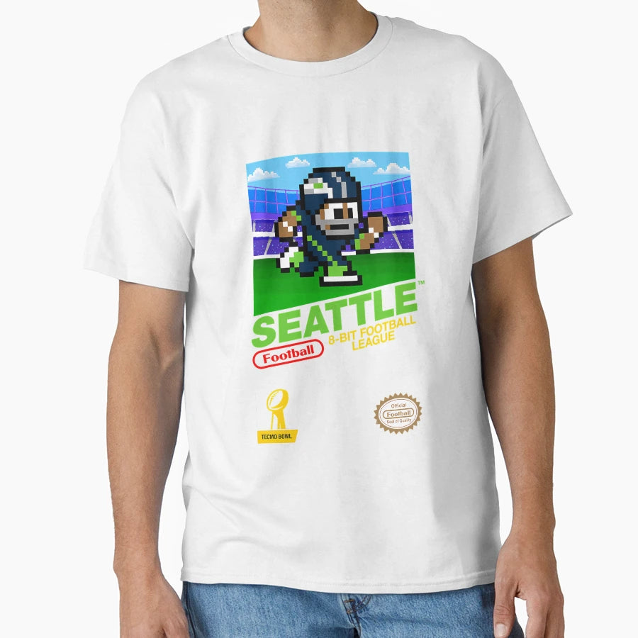Seattle Seahawks T-Shirt - Graphic Print Unisex - T-Shirt, Sweatshirt, Hoodie
