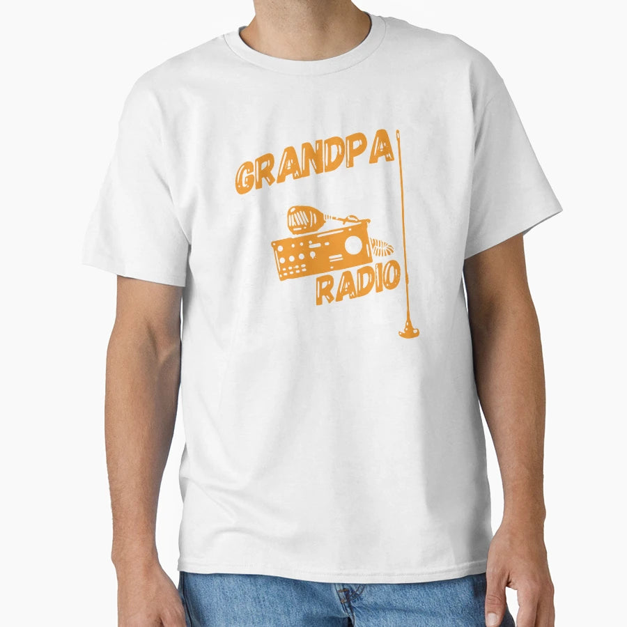Grandpa Is My Name Ham Radio Is My Game T-Shirt - Graphic Print for Adults - T-Shirt, Sweatshirt, Hoodie
