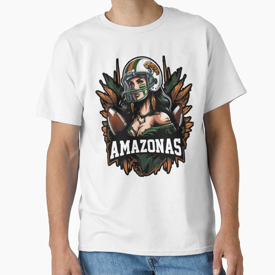 Hardcore Bowl League Amazonas T-Shirt - Unique Graphic for Adults - T-Shirt, Sweatshirt, Hoodie