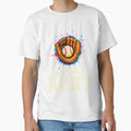 Baseball Aunt Colorful T-Shirt - Aesthetic Graphic Unisex - T-Shirt, Sweatshirt, Hoodie