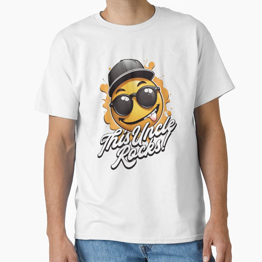 This Uncle Rocks T-Shirt - Fun Novelty Design Men Women - T-Shirt, Sweatshirt, Hoodie