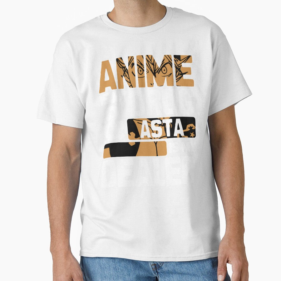 Anime Is My Drug And Asta Dealer Blackclover - Adult & Kids T-Shirts, Sweatshirts & Hoodies apparel design preview 1