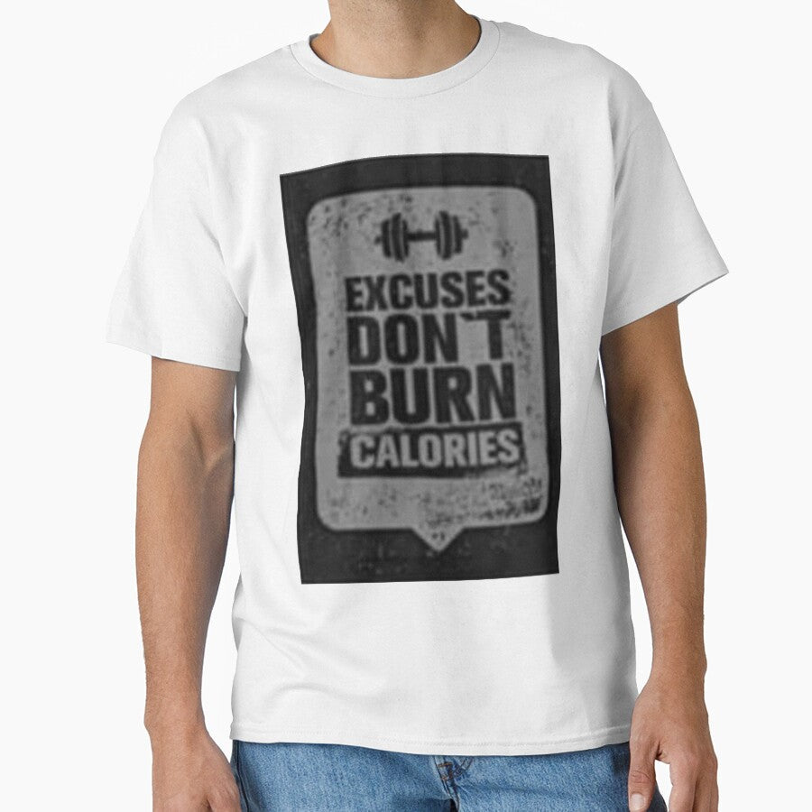 Excuse Don't Burn Calories Printed by storeInsight - Adult & Kids T-Shirts, Sweatshirts & Hoodies apparel design preview 1