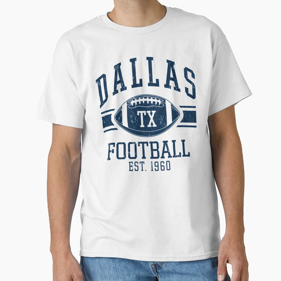 Distressed Dallas Cowboys Football T-Shirt - Casual Everyday Wear Unisex - T-Shirt, Sweatshirt, Hoodie