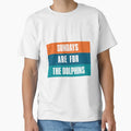 Sundays Are Dolphins Miami Football Gift T-Shirt - Trendy Graphic Men Women - T-Shirt, Sweatshirt, Hoodie