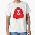 Letter T-Shirt - Minimalist Print for Adults - T-Shirt, Sweatshirt, Hoodie