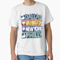Football Fan Dallas City T-Shirt - Minimalist Print Men Women - T-Shirt, Sweatshirt, Hoodie