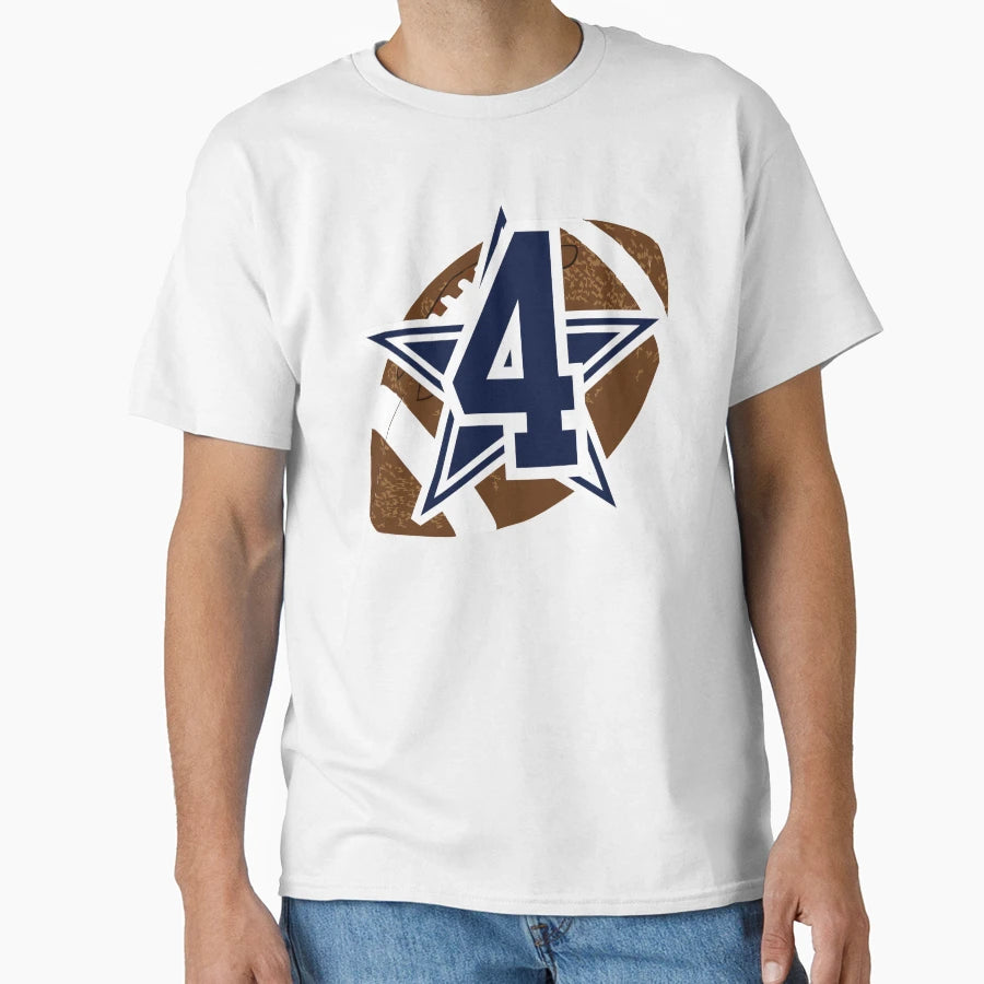 Dallas 4 Qb T-Shirt - Novelty Apparel Unisex - T-Shirt, Sweatshirt, Hoodie