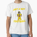 Just Who Loves Football T-Shirt - Casual Everyday Wear for Adults - T-Shirt, Sweatshirt, Hoodie