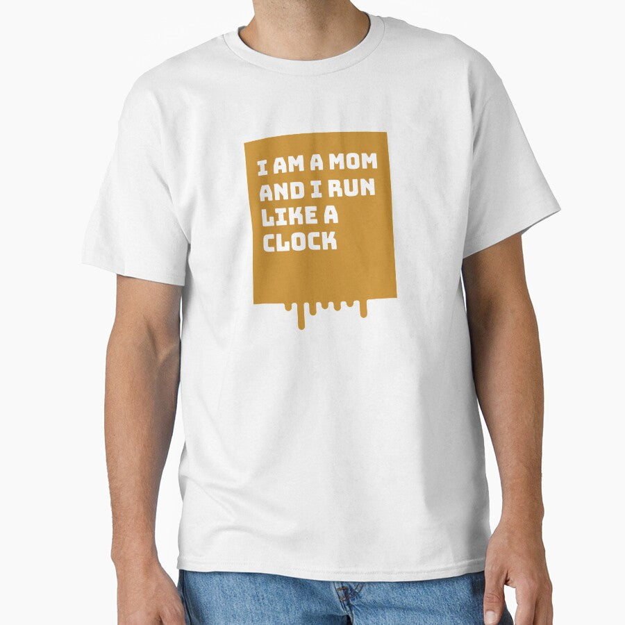 Mom runs like a clock by urban-symmetry - Adult & Kids T-Shirts, Sweatshirts & Hoodies apparel design preview 1