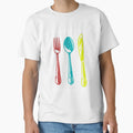 Fork Spoon Knife What Color Is My Joke T-Shirt - Novelty Apparel Men Women - T-Shirt, Sweatshirt, Hoodie
