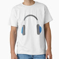 Cool headphones Essential by BlueArRecords - Adult & Kids T-Shirts, Sweatshirts & Hoodies apparel design preview 1