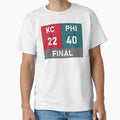 Super Bowl Final Score T-Shirt - Novelty Apparel Men Women - T-Shirt, Sweatshirt, Hoodie