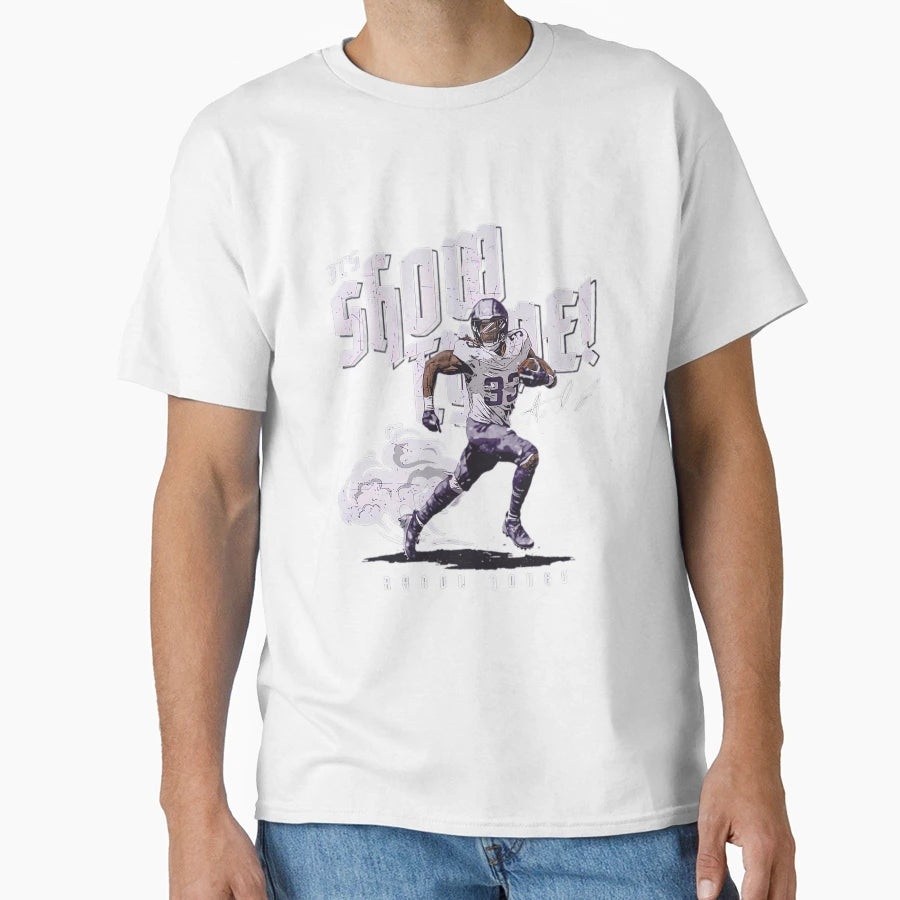 Aaron Jones Minnesota Show Tyme Run T-Shirt - Fun Novelty Design Men Women - T-Shirt, Sweatshirt, Hoodie