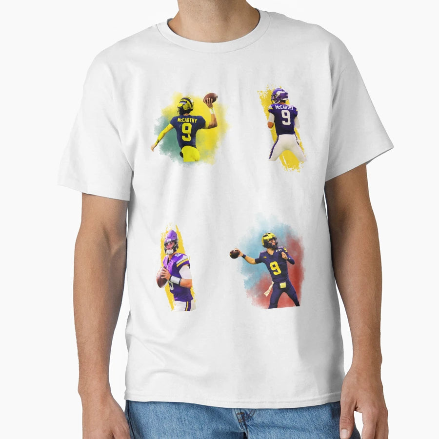 Jj Mccarthy Hd Set T-Shirt - Fun Novelty Design Unisex - T-Shirt, Sweatshirt, Hoodie